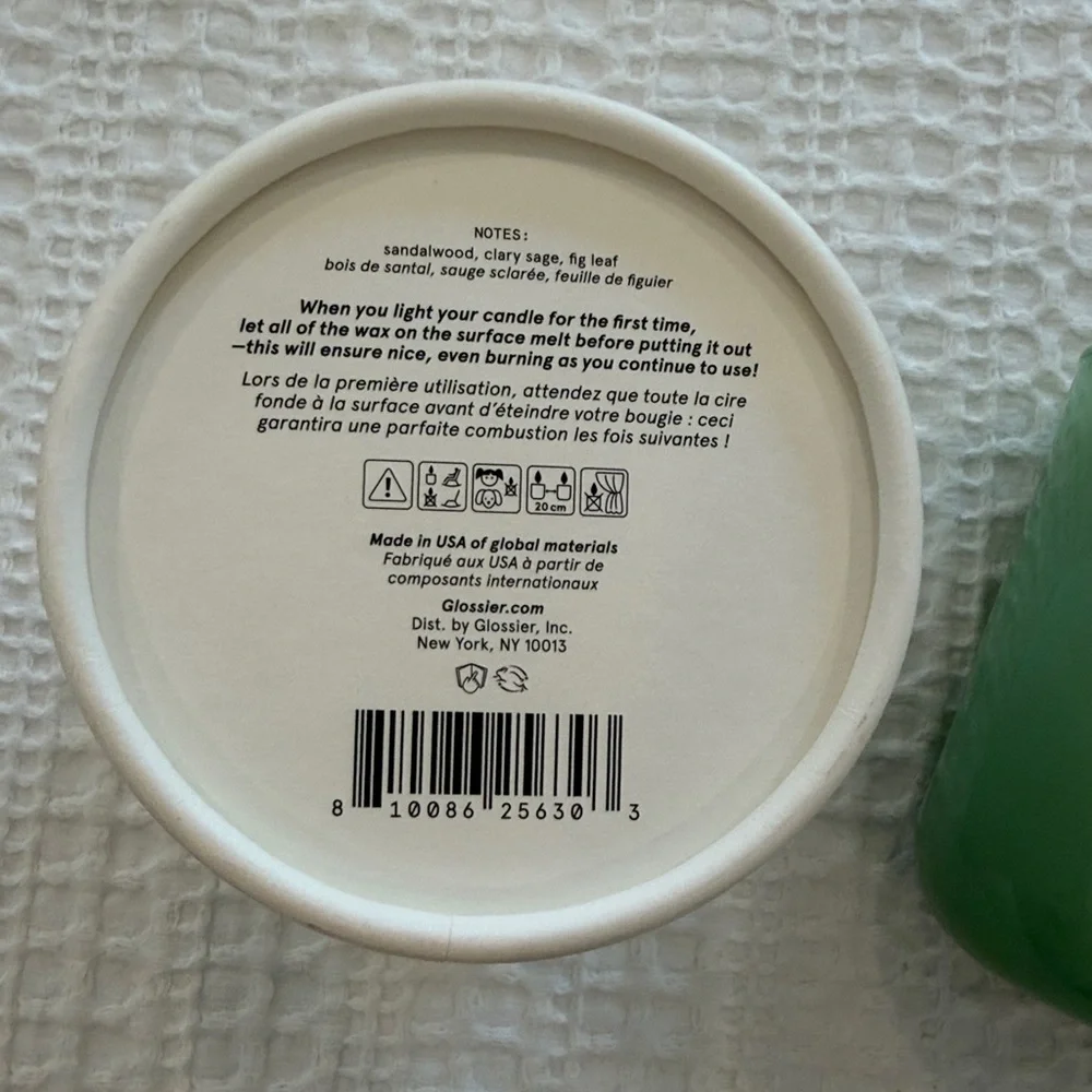 Glossier Candle! Sandstone scent! Glossier you! - Picture 4 of 8